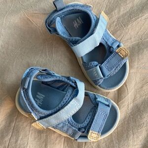 H&M Kids Light Blue Strap Sandals